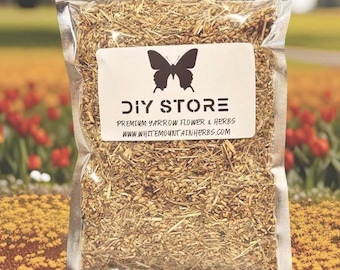 Yarrow Flowers & Herbs Wildcrafted Dried ~ Achillea Millefolium