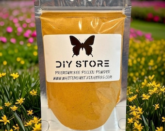 Bee Pollen Wild Crafted Raw Powder ~ Premium All Natural