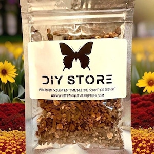 Dandelion Root *Roasted* Wild Crafted Dried Cut ~ Taraxacum Officinale