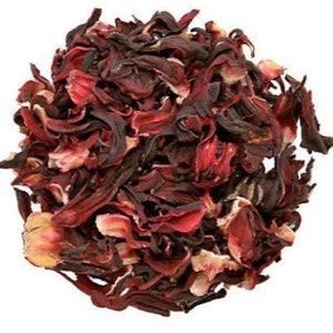 Hibiscus Flowers Petals Premium Tea Dried Bulk ~ Hibiscus Sabdariffa