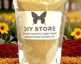Chamomile Flower Wildcrafted Powder ~ Matricaria Camomilla