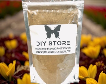 Burdock Root Wild Crafted Powder ~ Arctium Lappa