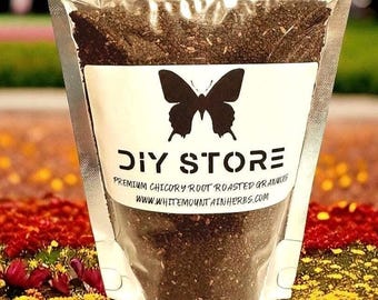 Chicory Root Roasted Granules ~ Chicorium Intybus