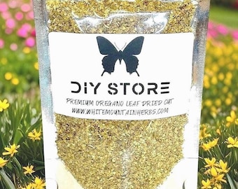 Oregano Leaf, Greek Wild Crafted Dried Cut Leaves ~ Origanum Vulgare