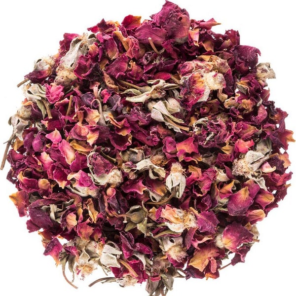 Rose Petals Buds Flower Dried Premium ~ Fragrant Wedding Flowers Tea Bulk ~ Rosa Canina