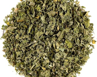 Organic Marshmallow Leaf, Dried Cut, Althaea Officinalis