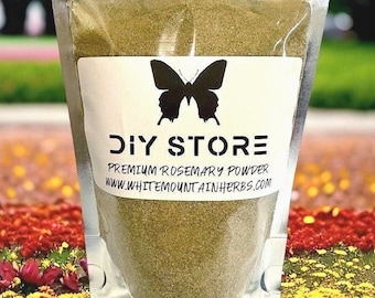 Rosemary Wild Crafted Powder ~ Rosmarinus Officinalis