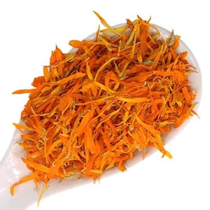 Pétalos de caléndula silvestres secos ~ Calendula Officinalis