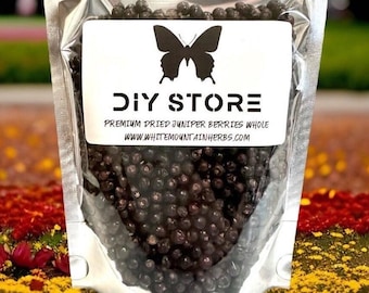 Juniper Berries Wildcrafted Dried Whole ~ Juniperus Communis