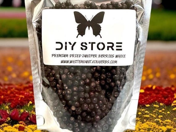 Juniper Berries Wildcrafted Dried Whole ~ Juniperus Communis