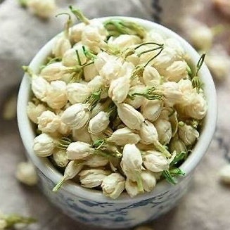 Jasmine Flowers Dried, Loose, Whole 1-ounce Jasminum Odoratissimum 