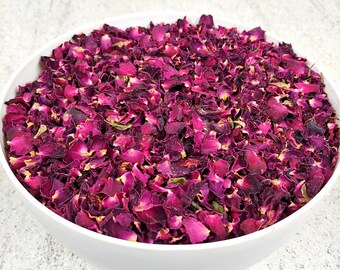 Rose Petals Wild Crafted Flower Fragrant Dried ~ Small Petal Wedding Flowers ~ Rosa Canina