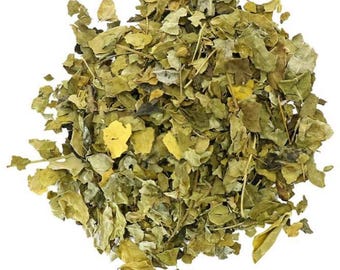 Wild Crafted Moringa Leaf, Dried Cut ~ Moringa Oleifera