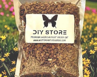 Valerian Root Wildcrafted Dried Cut ~ Valeriana Officinalis