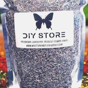 Lavender Flower, Wild Crafted French Buds Culinary ~ Wedding Flowers ~ 100% Fresh