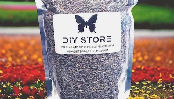 Lavender Flower, Wildcrafted French Buds Culinary ~ Wedding Flowers ~ 100% Fresh