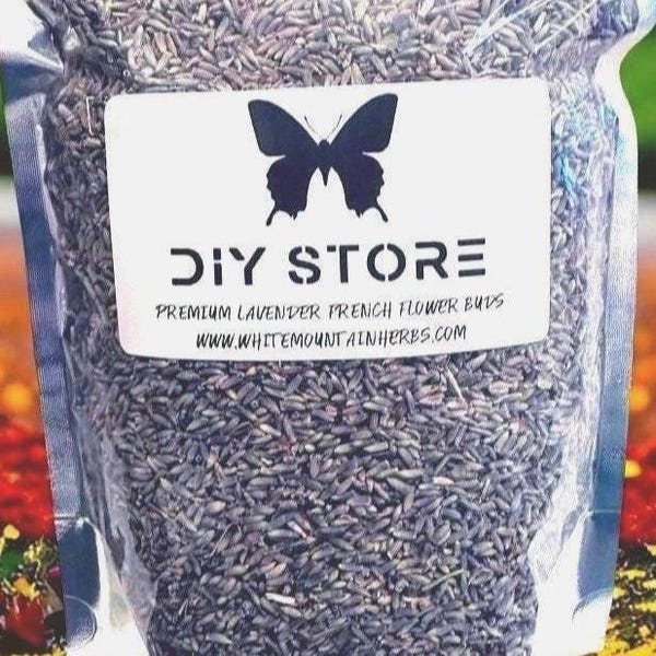 Flor de lavanda, capullos franceses silvestres para uso culinario ~ Flores para bodas ~ 100% frescas