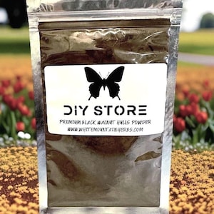 Black Walnut Hull Wild Crafted Powder ~ Juglans Nigra