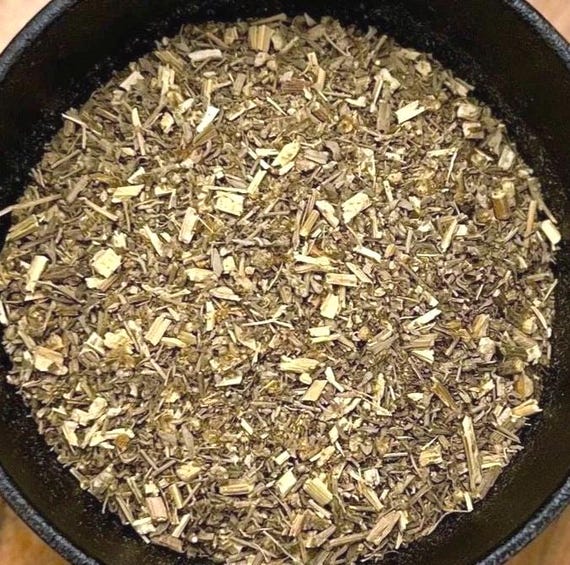 Wormwood Herb Wildcrafted Dried Cut ~ Artemisia Absinthium