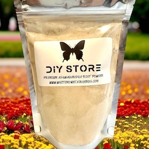 Poudre artisanale sauvage de racine d'ashwagandha ~ Withania Somnifera