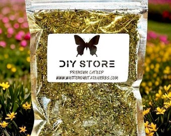 Catnip Leaf & Buds Wildcrafted Dried Cut ~ Nepeta Cataria