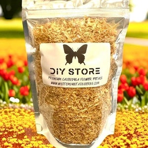 Calendula Petals Wild Crafted Dried ~ Calendula Officinalis