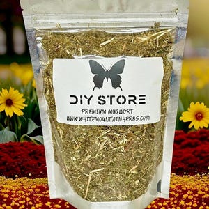 Mugwort Herb Wild Crafted Dried Cut ~ Artemisia Vulgaris