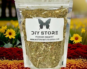 Mugwort Herb Wild Crafted Dried Cut ~ Artemisia Vulgaris