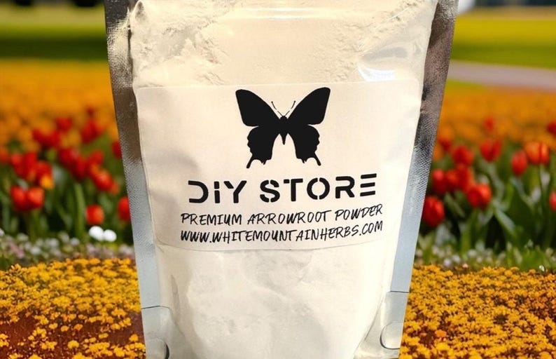 Arrowroot Powder Farm Fresh ~ Maranta Arundinacea image 1