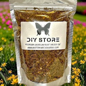 Valerian Root Wild Crafted Dried Cut ~ Valeriana Officinalis