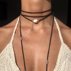 Wrap Necklace, Minimal Necklace, Boho jewelry, Bohemian Jewelry, Hippie Jewelry, Bohemian Necklaces, Boho Necklaces, Minimalist Jewelry