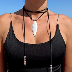 Wrap Necklace, Minimal Necklace, Boho jewelry, Bohemian Jewelry, Hippie Jewelry, Bohemian Necklaces, Boho Necklaces, Minimalist Jewelry