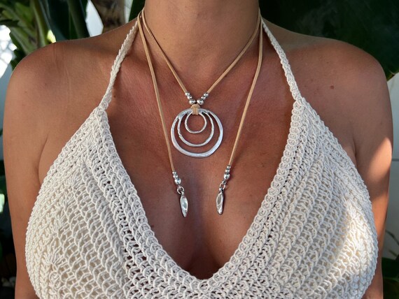 Wrap Necklace, Minimal Necklace, Boho jewelry, Bohemian Jewelry, Hippie Jewelry, Bohemian Necklaces, Boho Necklaces, Minimalist Jewelry