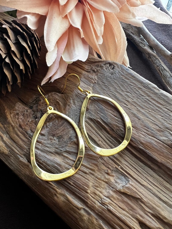 Elegant Gold Jewelry, Gold Boho Earrings, Elegant Earrings, Minimalist Earrings, Bridesmaid Gift, Christmas Gift, Gift for her, Gold Earring
