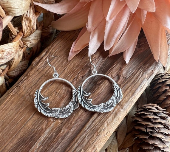 Boho Earrings, Hippie Earrings, Bohemian Earrings, Statement Earrings, Dangle Earrings, Silver Boho Earrings, Boho Silver Earrings Boho Chic