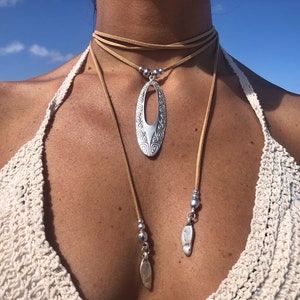 Collier Wrap, Collier Minimal, Bijoux Boho, Bijoux Boho, Bijoux Hippie, Colliers Boho, Colliers Boho, Bijoux Minimalistes image 9