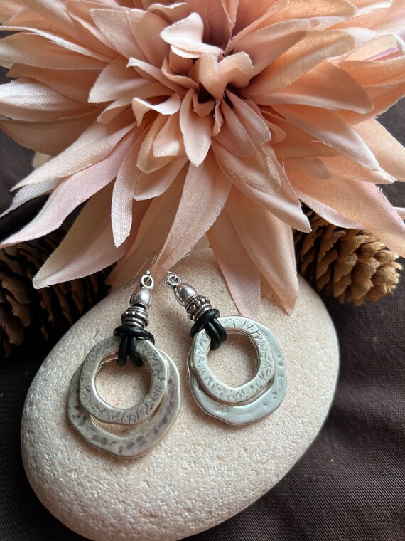Boho hippie earrings discount