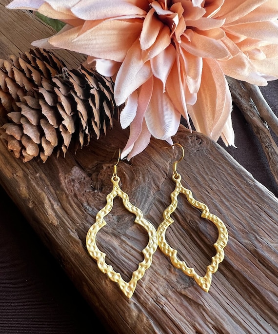 Gold Jewelry, Gold Boho Earrings, Elegant Earrings, Minimalist Earrings, Bridesmaid Gift, Christmas Gift, Gift for her, Gold Earrings