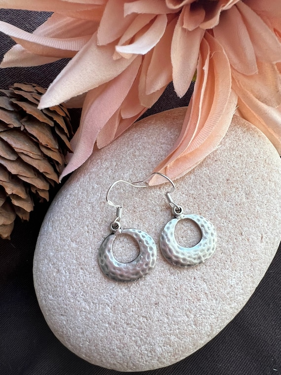 BOHO Jewelry, Boho Chic Fashion Jewelry, Boho Chic Earrings, Boho Earrings, Bohemian Jewelry, Bohemian Earrings, BOHO Silver Dangle Earrings