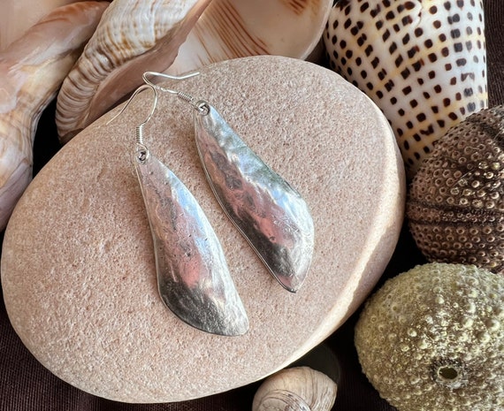 BOHO Jewelry, Boho Chic Fashion Jewelry, Boho Chic Earrings, Boho Earrings, Bohemian Jewelry, Bohemian Earrings, BOHO Silver Dangle Earrings