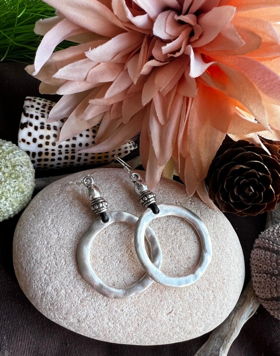 Boho Earrings, Hippie Earrings, Bohemian Earrings, Statement Earrings, Dangle Earrings, Silver Boho Earrings, Boho Silver Earrings Boho Chic
