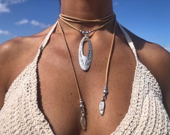 Collier Wrap, Collier Minimal, Bijoux Boho, Bijoux Boho, Bijoux Hippie, Colliers Boho, Colliers Boho, Bijoux Minimalistes