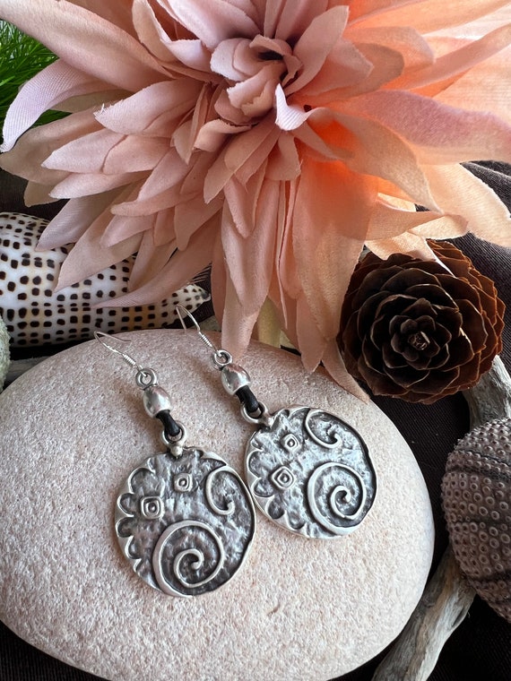 Boho Earrings, Hippie Earrings, Bohemian Earrings, Statement Earrings, Dangle Earrings, Silver Boho Earrings, Boho Silver Earrings Boho Chic