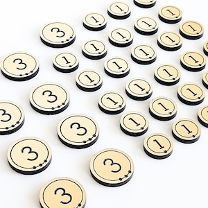 Kinfire Delve Progress Tokens (Set of 38)