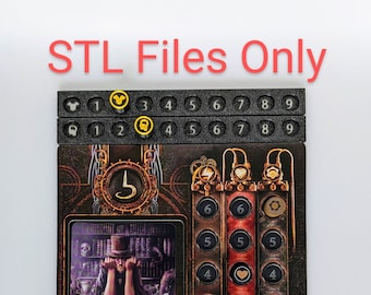 STL Files Only | Machina Arcana Defense Trackers