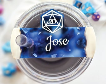 Stanley Name Plate | Personalized Name Tag | D20 | H2.0