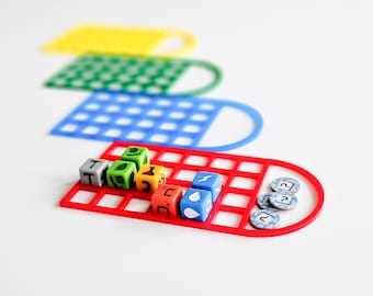 Terraforming Mars Dice Game Resource Organizer | Acrylic | Set Of 4