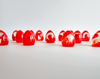 Wingspan | Wyrmspan Custom Eggs (Set of 15) -  Red Blob 3