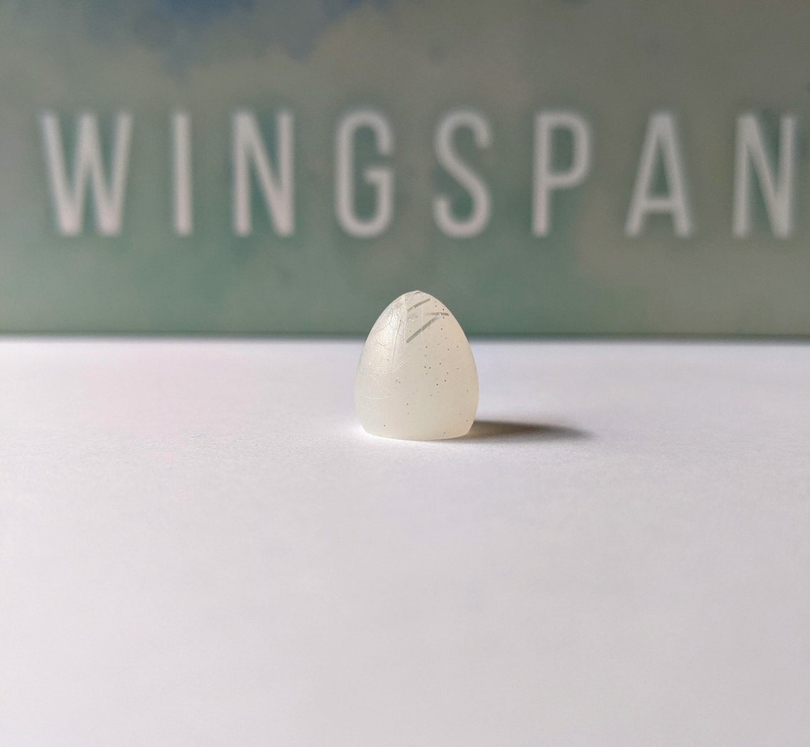 Wingspan Eggs Handmade Set of 15 Translucent Snowball Etsy