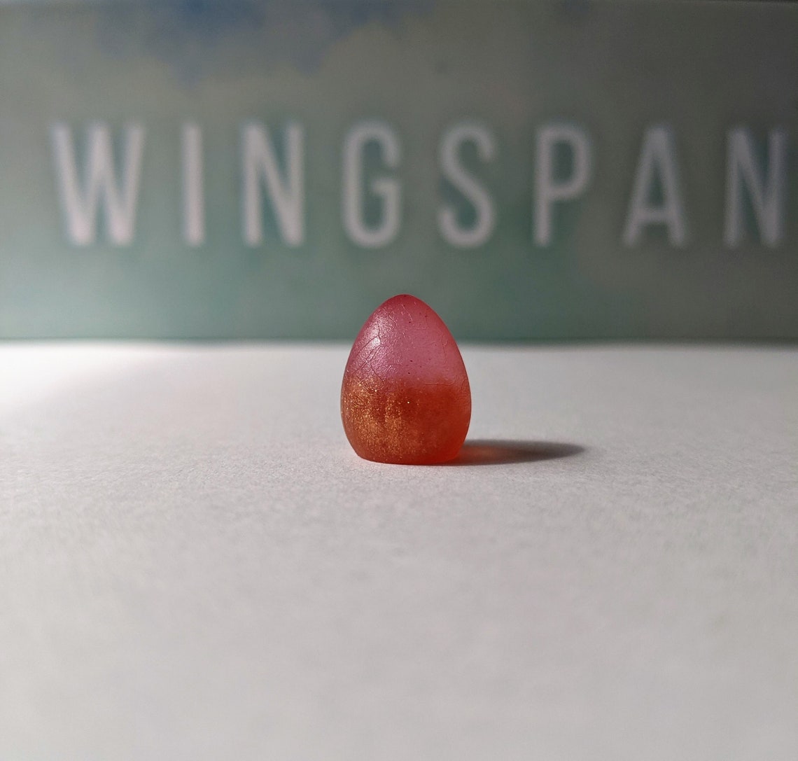 Wingspan Custom Eggs Set of 15 Two Tone Translucent Pink Etsy
